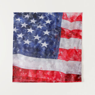 Tapete De Parede bandeira americana