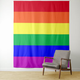 Tapete De Parede Bandeira Arco-Íris LGBTQ Desfile do Orgulho Gay Fe