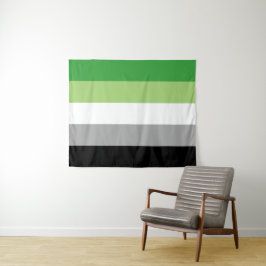Tapete De Parede Bandeira Aromântica 50 x 60