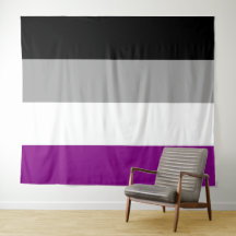 Bandeira Assexual Extra Grande LGBT