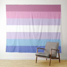 Tapete De Parede Bandeira Bigender Extra Grande LGBT
