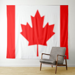 TAPETE DE PAREDE BANDEIRA CANADENSE