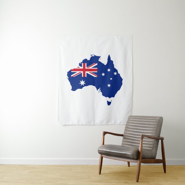 Tapete De Parede Bandeira da Austrália (In Situ)