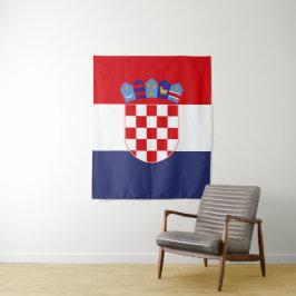 Tapete De Parede Bandeira da Croácia
