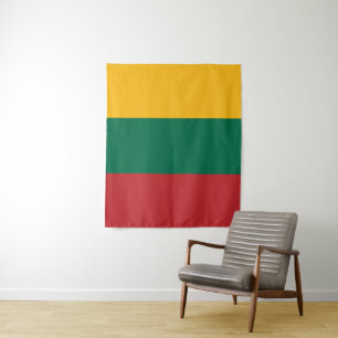 Tapete De Parede Bandeira da Lituânia