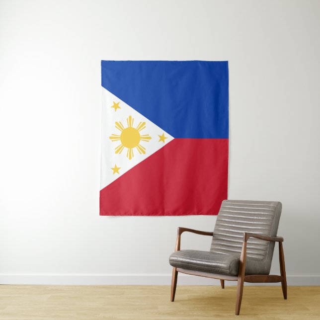 Tapete De Parede Bandeira das Filipinas (In Situ)