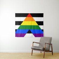 Bandeira de aliado straight da SlipperyJoe's lisa 