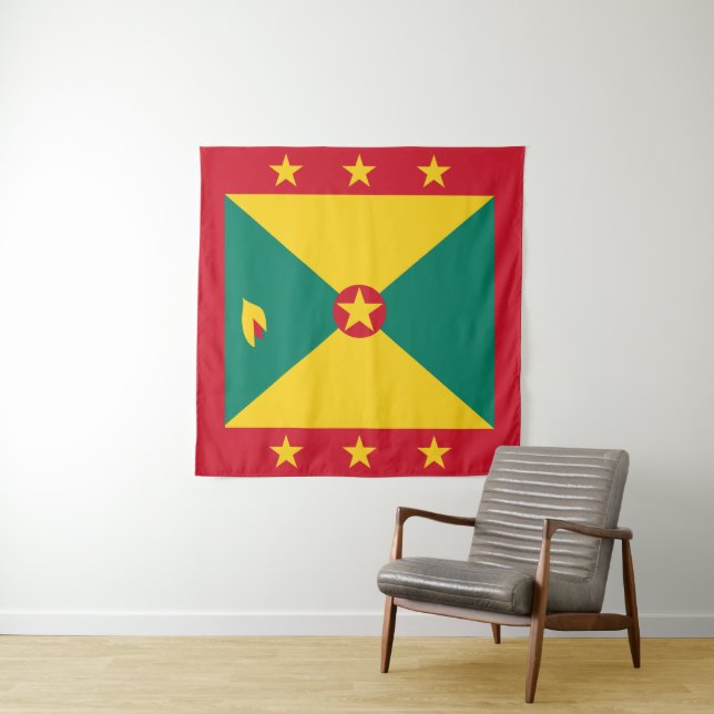 Tapete De Parede Bandeira de Grenada (In Situ)
