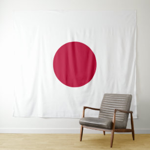 Tapete De Parede Bandeira de Japão ou de Hinomaru
