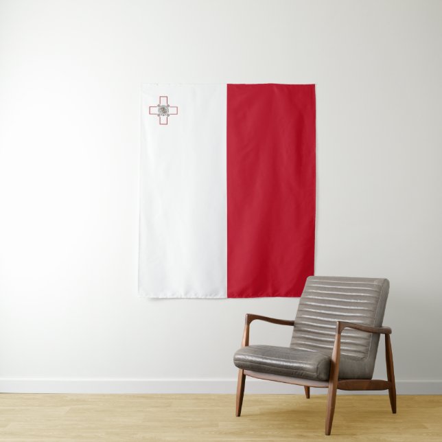 Tapete De Parede Bandeira de Malta (In Situ)
