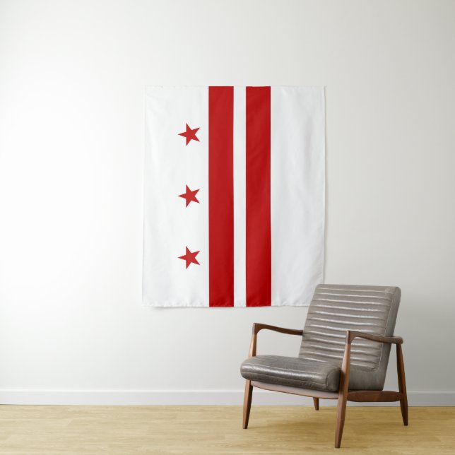 Tapete De Parede bandeira de Washington DC (In Situ)