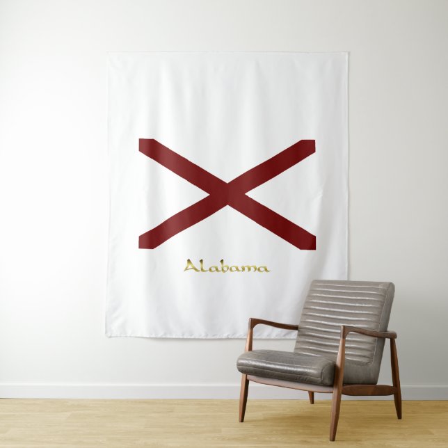 Tapete De Parede bandeira do Alabama (In Situ)