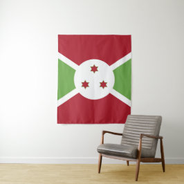 Tapete De Parede Bandeira do Burundi