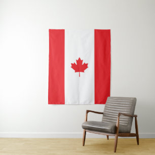 Tapete De Parede Bandeira do Canadá