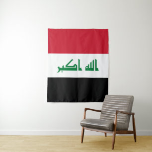 Tapete De Parede Bandeira do Iraque