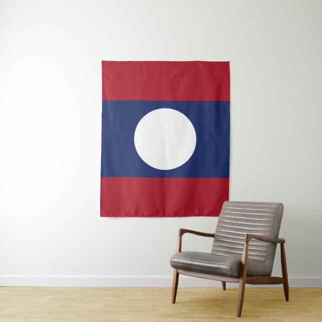 Tapete De Parede Bandeira do Laos (In Situ)