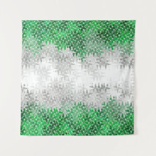 Tapete De Parede Bandeira do Orgulho Abstrato Cinza Cinzento-românt