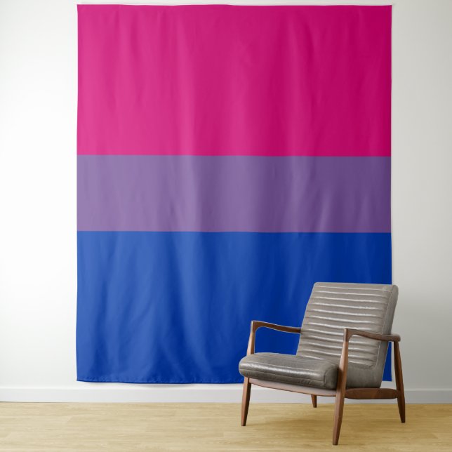 Tapete De Parede Bandeira do Orgulho Bissexual (In Situ)