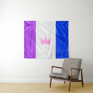 Tapete De Parede Bandeira do orgulho da cultura drag SlipperyJoe's