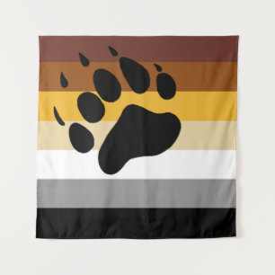 Tapete De Parede Bandeira do orgulho do urso