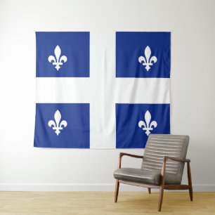 Tapete De Parede Bandeira do Quebec