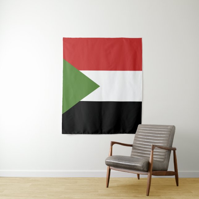 Tapete De Parede Bandeira do Sudão (In Situ)