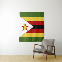 Tapete De Parede Bandeira do Zimbabué
