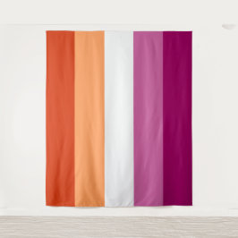 Tapete De Parede Bandeira Lesbiana Extra Grande LGBT