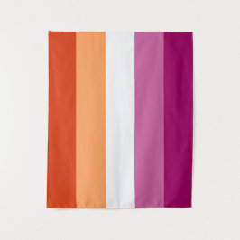Tapete De Parede Bandeira Lésbica 50 x 60