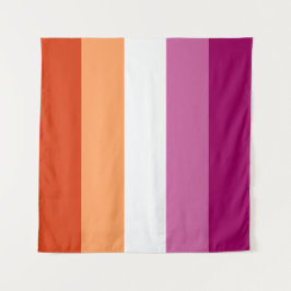 Tapete De Parede Bandeira Lésbica 57 x 57