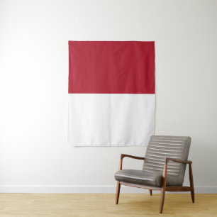 Tapete De Parede bandeira Mônaco