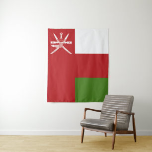 Tapete De Parede bandeira Omã