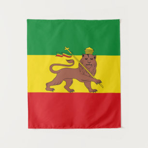 Tapete De Parede Bandeira Rastafarian Etiópia
