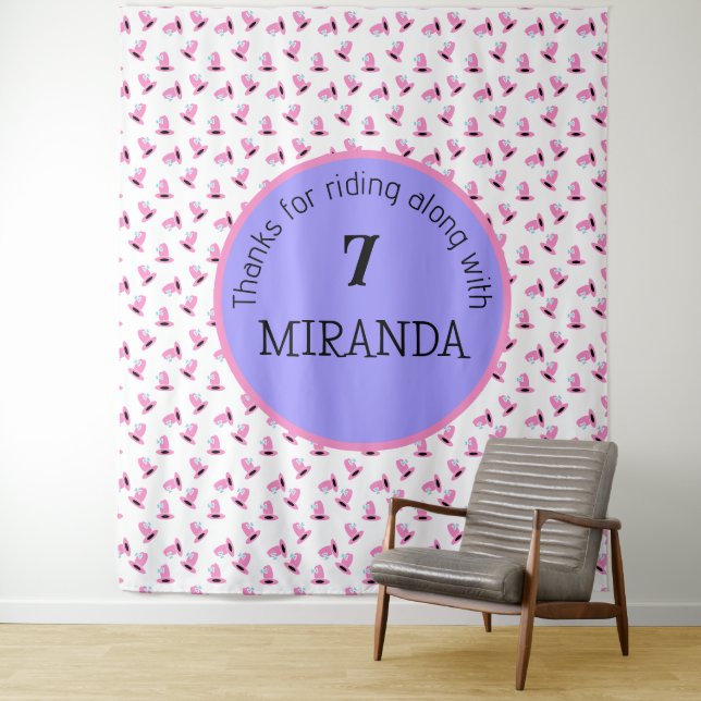 Tapete De Parede Banner de aniversário da vovó (In Situ)