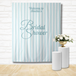 Tapete De Parede Banner de Chá de Noiva Personalizado - Decoração E