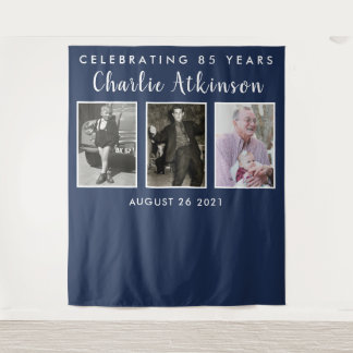 Tapete De Parede Banner de plano de coleta de fotos de 85 anos