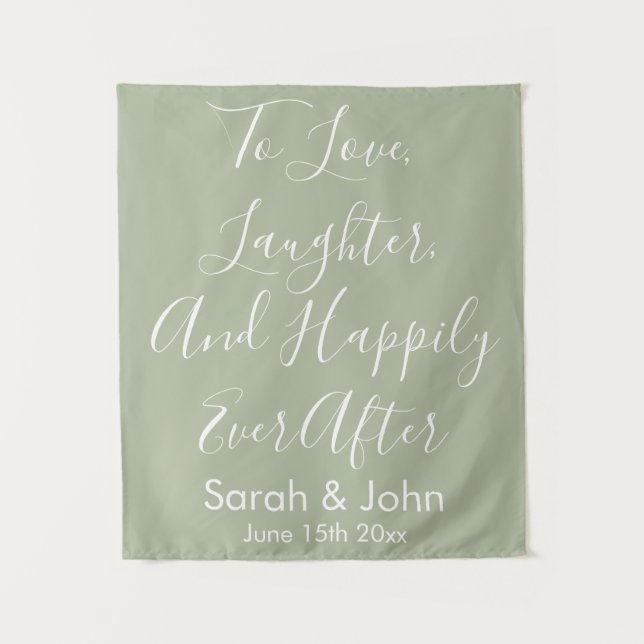 Tapete De Parede Banner de Recepção Rústica de Plano de Casamento P (Frente)