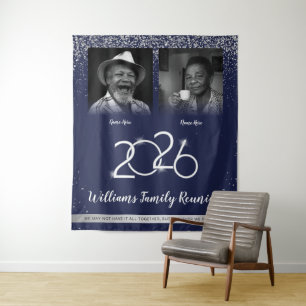 Tapete De Parede Banner de Reunião da Família Personalizada, 2 prat