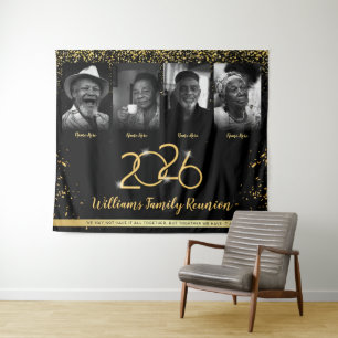 Tapete De Parede Banner de Reunião Personalizada da Família, 4 Foto