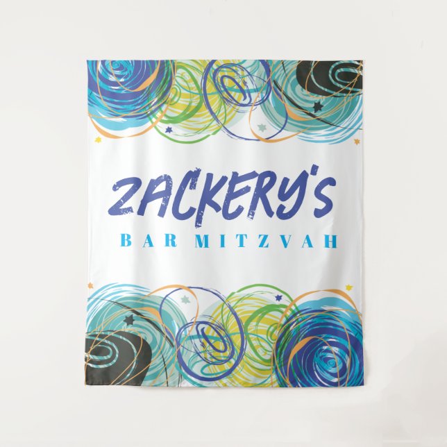 Tapete De Parede BAR ARTSY FARTSY Bat Mitzvah Foto: Plano de fundo  (Frente)