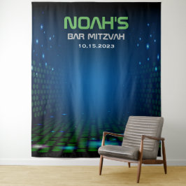 Tapete De Parede Bar Mitzvah Foto Booth Fundo Temático de Video Gam