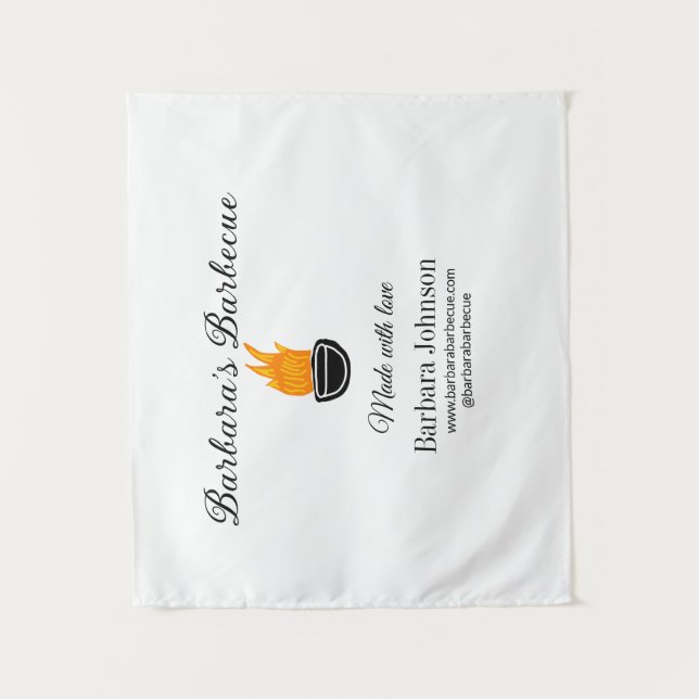 Tapete De Parede Barbecue restaurante cozinha social media site n (Frente)