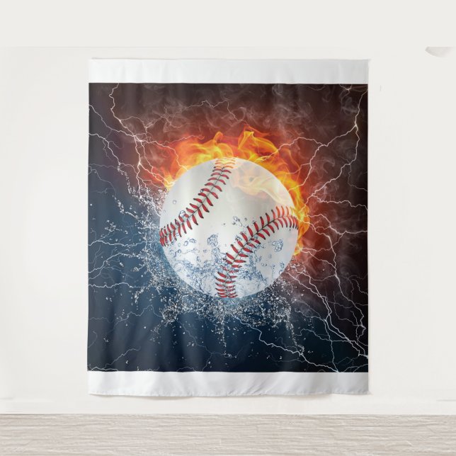 Tapete De Parede Baseball (Frente)
