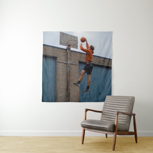 Tapete De Parede Basquetebol Legal (In Situ)