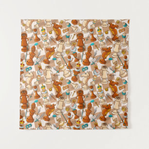 Tapete De Parede batalha de xadrez