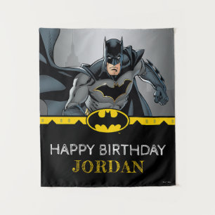Tapete De Parede Batman Quadro Negro Feliz Aniversário
