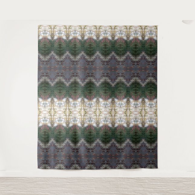 Tapete De Parede BC Fall Trees Ikat 9 (Frente)