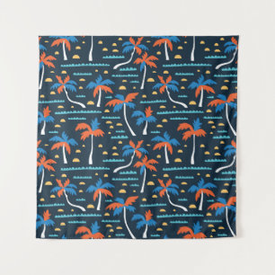 Tapete De Parede Beach Vibes: Elegância Havaiana Vintage.