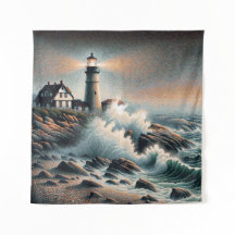 Beacon costeiro em Twilight