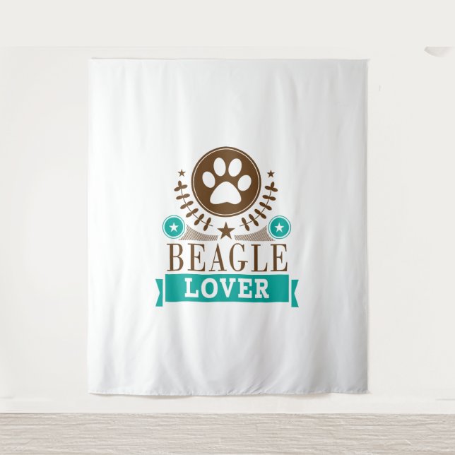 Tapete De Parede Beagle Dog Lover (Frente)
